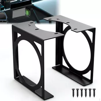 Игровая консоль под столом держатель металлическая опора настольный держатель для хранения игровой аксессуар