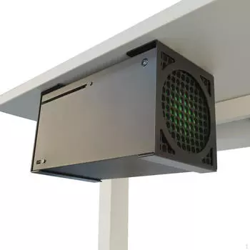 Игровая консоль под столом держатель вешалка с винтами кронштейн органайзер экономия места