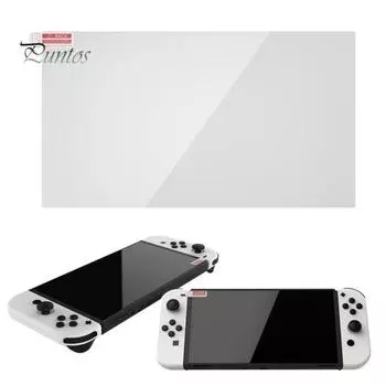 Игровая консоль, закаленное стекло, прозрачное, против царапин, игровая консоль, 9H, защитная пленка для экрана, аксессуары для переключателя OLED 1pc