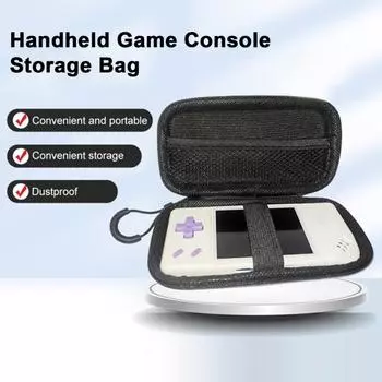 Игровая консоль Жесткий чехол из ЭВА с застежкой-молнией Ударопрочный ударопрочный чехол с защитой от царапин на 360 градусов для Miyoo A30/RG28XX
