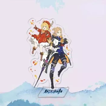 Игровая модель, ударная акриловая подставка для персонажей, акриловая подставка для фигурки, окрашенный декор стола, украшение, подарок