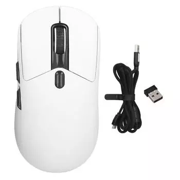 Игровая мышь 2.4G Bluetooth проводная 3 режима регулируемая DPI перезаряжаемая RGB игровая мышь для ПК ноутбука