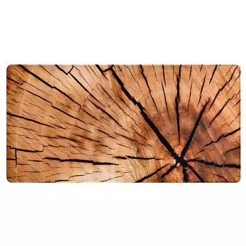 Игровая мышь Newseego Extra Остается в Идеале для Игр и Милый и Стильный Коврик с Деревянной Текстурой, Большой, Тонкий, Нескользящий, Моющийся, Место, Прочный, Работа,