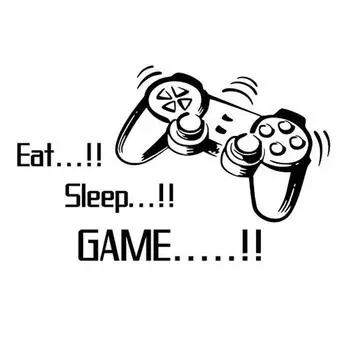 Игровая наклейка на стену ПВХ украшение для дома спальня постер бумажная наклейка на стену наклейка для комнаты мальчиков съемный фон