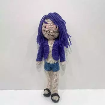 Игровая плюшевая игрушка, персонализированная плюшевая кукла, милая плюшевая игрушка в подарок для фанатов игр One Size фиолетовый