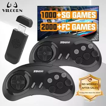 Игровая приставка 4k 16-битная беспроводная консоль MD для Everdrive SEGA NES FC Genesis Mega Game Stick Ретро-система Dendy TV Game