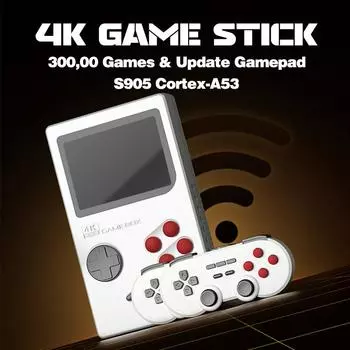 Игровая приставка K8, чип 4K S905, обновление игровой консоли для телевизора, поддержка беспроводного геймпада 2,4G, PS1 PSP N64, 3D Retro BOX с вентиляторами охлаждения