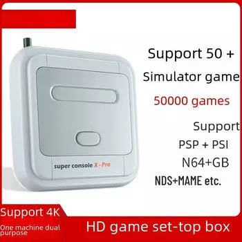 Игровая приставка в стиле ретро-ностальгии — модернизированная двойная система SX-PRO для MAME, N64, PSP, PS1 и т. д.. Отлично подходит для игр! PRO-64G Wired Controller