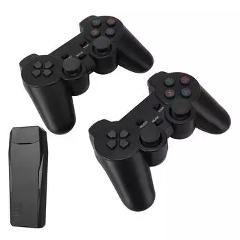 Игровая приставка в стиле ретро с предустановленными 20000 играми 2 People Match 4K HD Game Box с возможностью подзарядки 2,4 ГГц