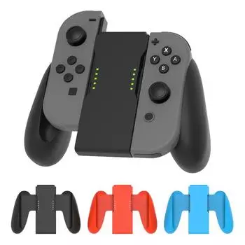 Игровая ручка-держатель для контроллера Comfort Grip Handle Bracket Support Holder для Nintendo Switch Joy Con Plastic Handle Кронштейн красный