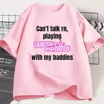 Игровое платье, чтобы произвести впечатление на моих злодеев Roblox, забавные футболки, женские пародийные футболки с игровой графикой, женская футболка S