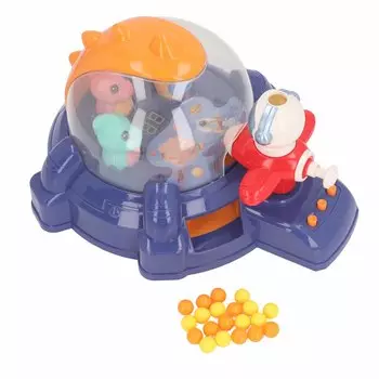 Игровой автомат для игры в пинбол с музыкальной системой подсчета очков, портативный интерактивный образовательный игровой автомат, игрушка синий