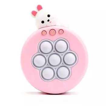 Игровой автомат «Пузыри быстро нажимают» для детей, мультяшные забавные игрушки для сдавливания «Ударь крота», антистрессовые сенсорные игрушки-пузыри, игрушки-фиджет, подарки