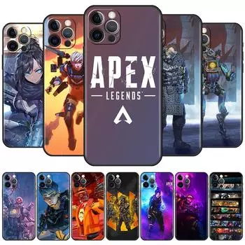 Игровой чехол Apex Legends для Apple iPhone 11 12 13 Pro XS Max XR 7 8 Plus SE 2020 X 6 6S 5 5S, мягкий силиконовый чехол из ТПУ для телефона iPhone 5 5S SE