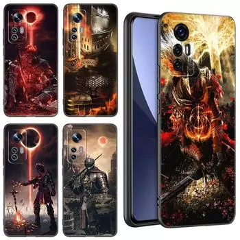 Игровой черный силиконовый чехол для телефона Dark Souls для Xiaomi Mi 9 SE 8 10T 11 12 13 Lite 9T 11T 12S 12T 13T 14 Pro 5G NE 11i 12X Xiaomi Mi 11i
