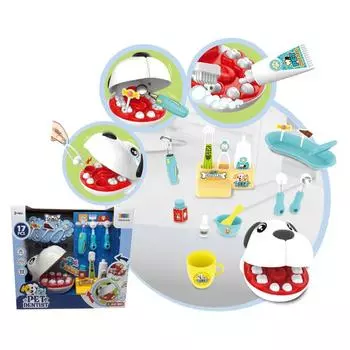 Игровой домик для домашних животных, стоматологическая станция, ролевые игры, игрушки для мальчиков и девочек, доктор, медицинские инструменты, детские игрушки