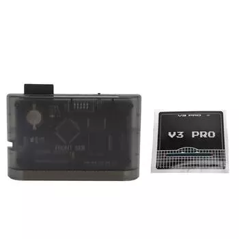 Игровой картридж для Mega Drive V3.0 Pro 3000 в 1 Игровой картридж для игровых консолей EDMD Remix MD V3 чёрный