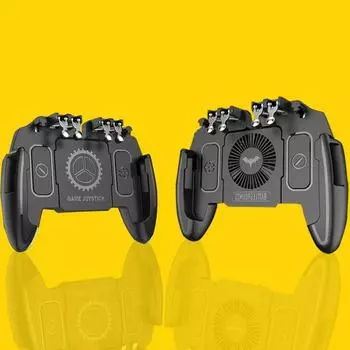 Игровой контроллер M10 M11 с шестью пальцами для PUBG отличается точным откликом и улучшенным рассеиванием тепла. M10 six-finger standard model чёрный