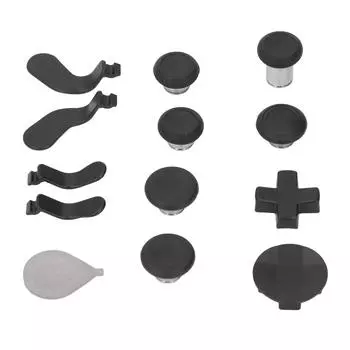 Игровой контроллер, набор стиков, черный, с чехлом для переноски, зарядной док-станцией, 4 манипулятора, 2 D-панели