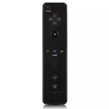 Игровой контроллер с аналоговым джойстиком для консоли WiiUWii (черный)