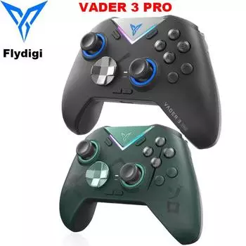Игровой контроллер Xiaomi Flydigi Vader 3 Pro, беспроводной инновационный игровой контроллер с принудительной коммутацией, поддержка ПК/NS/мобильного устройства/ТВ-приставки, геймпад