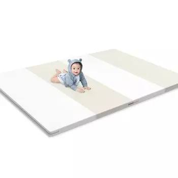 Игровой коврик Artake Playmat Baby, удобный для хранения, толстый складной водонепроницаемый звукоизоляционный коврик, детский коврик, бежевый - 1402004 бежевый