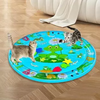 Игровой коврик для кошек, утолщенный датчик воды, игровой коврик для домашних животных, охлаждающий коврик с датчиком воды, игрушка B