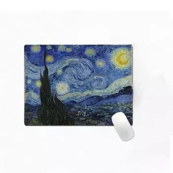 Игровой коврик для мыши с изображением звездного неба, прямоугольный настольный коврик, новый коврик для мыши, офисный коврик