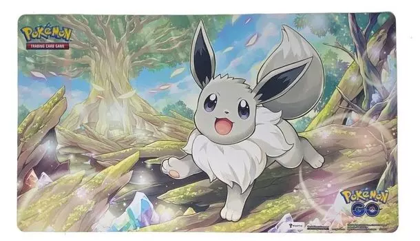 Игровой коврик Pokemon Radiant Eevee из специальной коллекции Pokemon GO - - Ограничено.