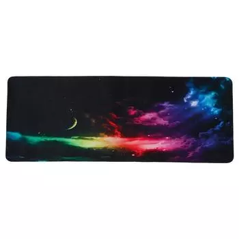 Игровой красочный большой коврик для мыши, настольный коврик, коврик для мыши Galaxy