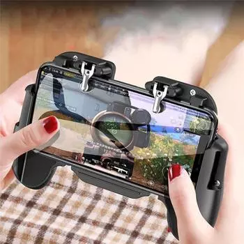 Игровой кулер для геймпада Вентилятор охлаждения Fire PUBG Игровой контроллер Геймпад Джойстик Металлический триггер L1 R1