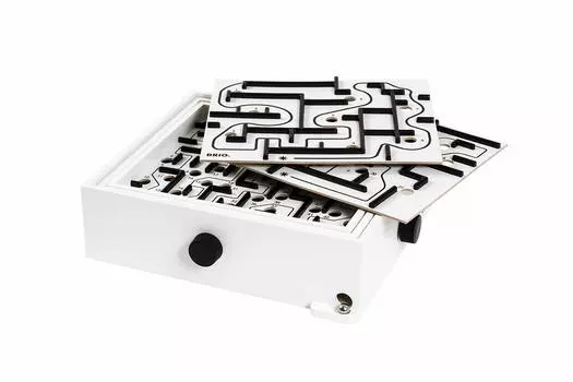 Игровой лабиринт BRIO Game Rail 34050 (белый) [Деревянная игрушка]
