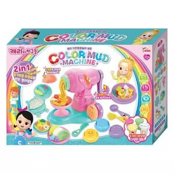 Игровой набор Carrie Kitchen из глины, разноцветные, корейские игрушки