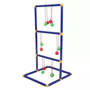 Игровой набор для броска лестницы, интерактивная сборка, сменная лестница, игра для бросания мяча для улицы