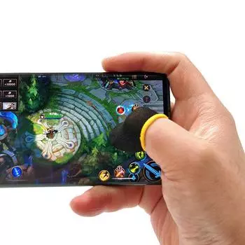 Игровой набор для пальцев Eat Chicken Peace Elite King E-sports Mobile Game Finger Set Professional Sweat Eating Chicken Finger Set 2pcs