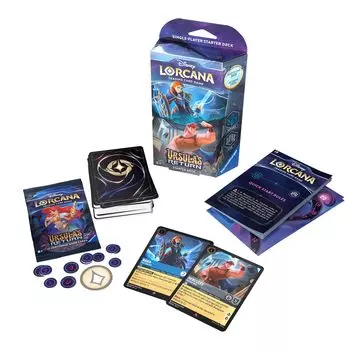 Игровой набор карточек Disney Lorcana, набор 4, стартовая колода B
