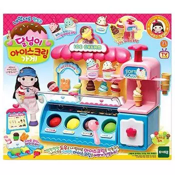 Игровой набор Moon s Ice Cream Shop, разноцветные, популярные корейские игрушки