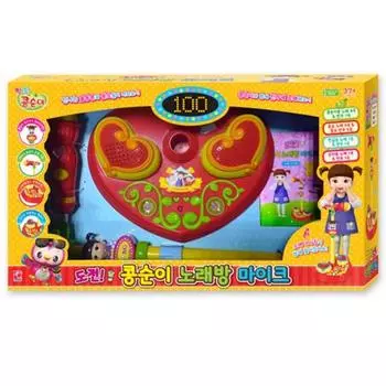 Игровой набор с микрофоном для караоке Kongsuni, красный и другие цвета, популярные корейские игрушки