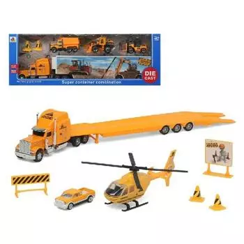 Игровой набор Super Container Construction Автовоз Грузовик 39 x 14 см
