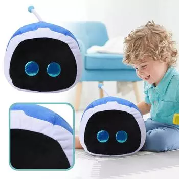 Игровой периферийный робот плюшевая игрушка подушка, креативные декоративные подарочные украшения белый