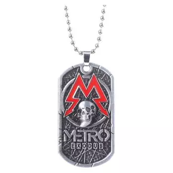 Игровой периферийный знак Escape Брелок Arjum Ожерелье Креативный кулон Подвеска One Size чёрный