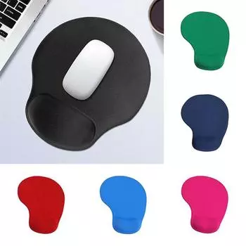 Игровой противоскользящий пенопластовый коврик для поддержки запястий, компьютерные аксессуары, коврик для мыши, большой 190*230mm светло-синий