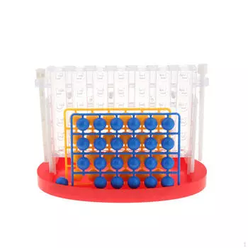 Игровой стол 4 в ряд обучающая игрушка стратегия четыре линии для вечеринки мальчики девочки 2 красный