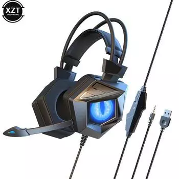 Игровые гарнитуры Sy-g15 Fone Gamer, стерео объемный звук, игровые наушники для ПК с микрофоном, проводные гарнитуры для компьютера Ps4 Xbox красный