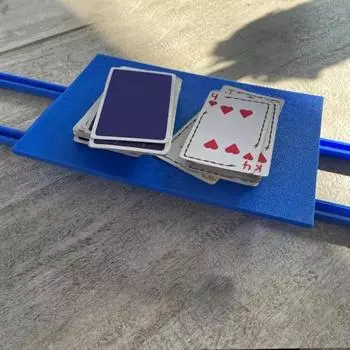 Игровые карты Yousheng Glider Heavy Duty Portable Easy to Install Rectangle Octagon Card Sliding Rail Device Game Night Party Board Game Accessories O