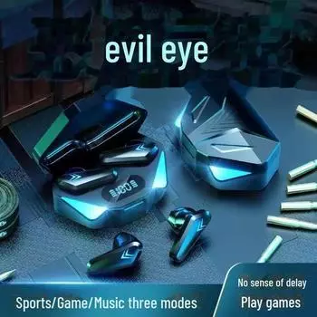 Игровые наушники P36 с низкой задержкой и длительным временем автономной работы - TWS Bluetooth Actions X15 In-Ear Headset F9-5 low-profile чёрный