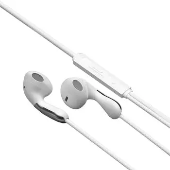 Игровые наушники проводная игровая гарнитура канального типа наушники с мощным басом звонки зум встреча онлайн компьютер телеработа свободные руки 3,5 мм белый