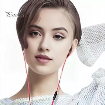 Игровые наушники с микрофоном, водонепроницаемая, HIFI, шумоподавление, 3,5 мм, проводная гарнитура с объемным басовым звуком красный