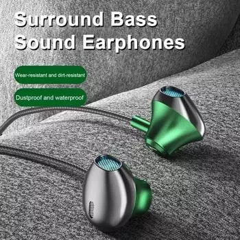 Игровые наушники с тяжелыми басами, HIFI-звук, микрофон с шумоподавлением и усилением басов, проводные наушники 3,5 мм серебряный