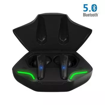 Игровые наушники TWS с низкой задержкой, Bluetooth-наушники с микрофоном, басовым звуком, позиционированием звука, беспроводная гарнитура PUBG